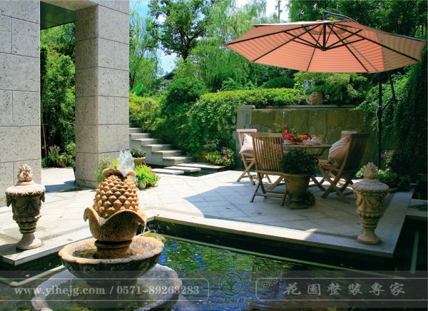 下沉式庭院景觀(guān)設計｜小庭院景觀(guān)綠化施工｜私家別墅花園景觀(guān)設計