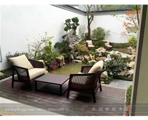中式庭院景觀(guān)設計｜中式別墅花園景觀(guān)設計｜私家別墅庭院花園景觀(guān)綠化